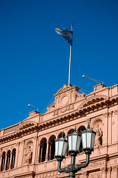 istock Flag of Casa Rosada 182367669