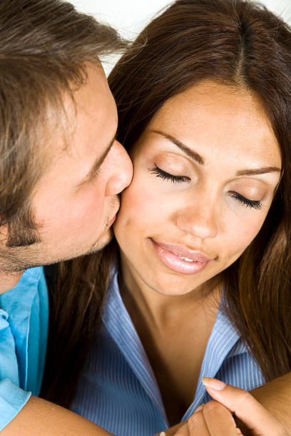 istock Happy Couple kissing 182368374