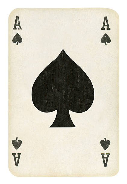 istock Ace Of Spades Isolated (clipping path included) 182368426