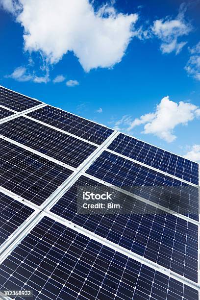 Solar Collectors Stock Photo - Download Image Now - Blue, Choice, Clean