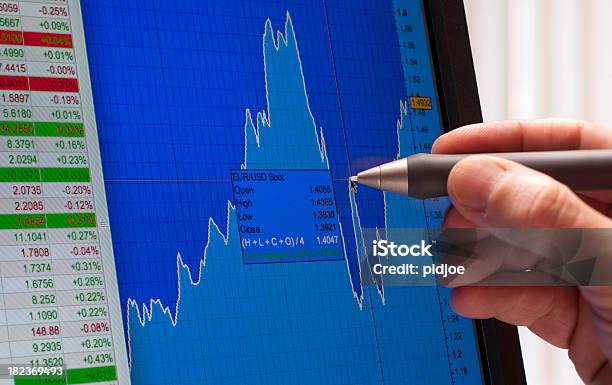 Foto de Análise De Mercado Financeiro Xxl e mais fotos de stock de Gráfico - Gráfico, Dados, Déficit na Balança Comercial