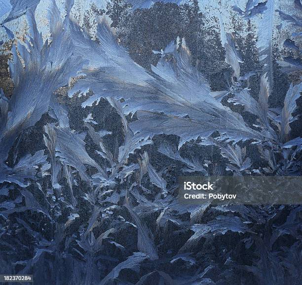 Frozen Window Stock Photo - Download Image Now - Abstract, Backgrounds, Beauty In Nature