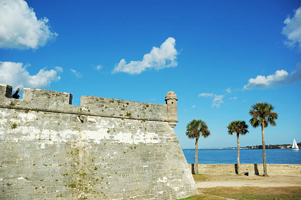 istock Historic Spanish Castillo de San Marcos in Saint Augustine Florida 182370369