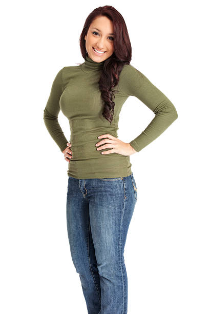 istock Attractive Casual Young Hispanic Woman 182370507