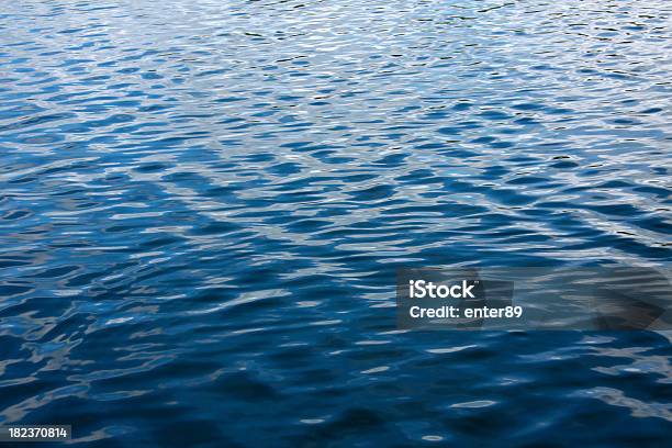 Foto de Superfície De Água e mais fotos de stock de Abstrato - Abstrato, Azul, Cena de tranquilidade