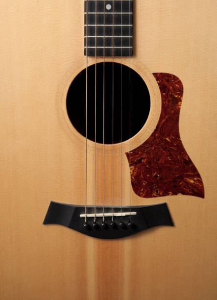Acoustic Guitar stock photo