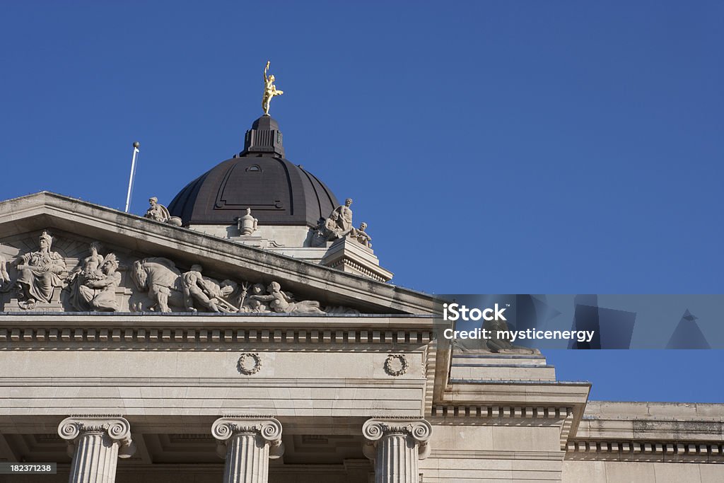 Manitoba legislador Building - Royalty-free Arquitetura Foto de stock