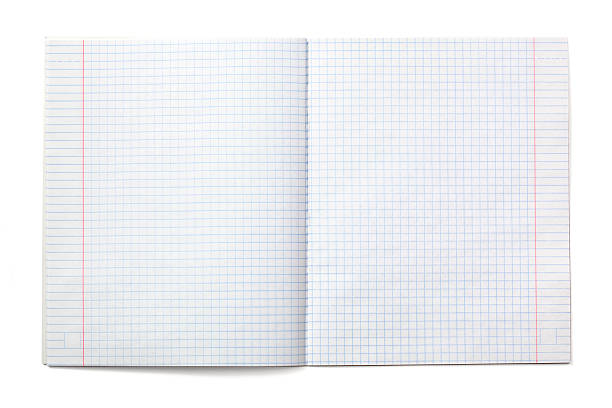 Exercise notebook with checked paper (XXXL) http://www.mordolff.ru/is/_lb_3d_blank.jpg exercise book stock pictures, royalty-free photos & images