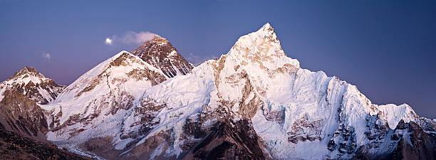 istock Mount Everest, Lhotse and Nuptse from Kala Patthar - panorama 182372183