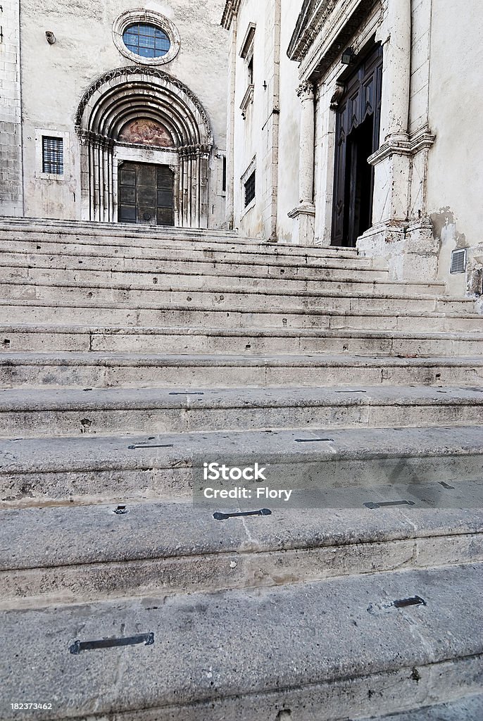Igreja Escadaria - Royalty-free Antigo Foto de stock