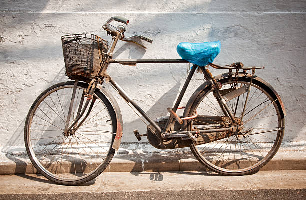 istock bicycle in chinese street 182373476