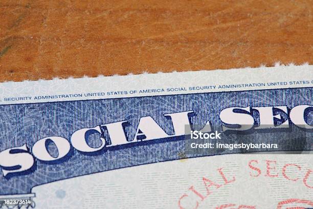 Social Security Stock Photo - Download Image Now - Color Image, Government, Horizontal