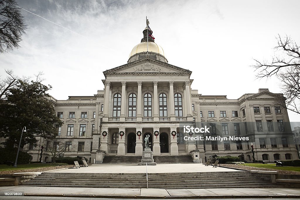 atlanta judicial building Atlanta's State Capital building on a beautiful sunny day. Georgia - US State Stock Photo