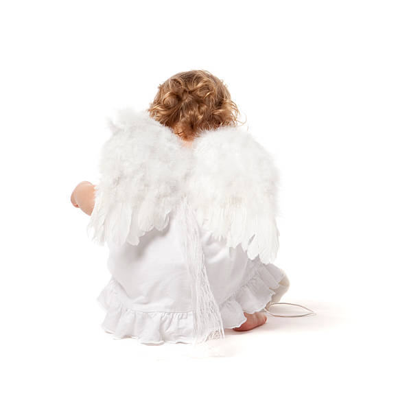 istock Little angel girl IV 182374220