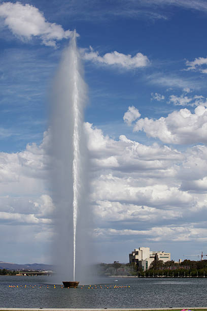 istock Captain Cook Fountain Canberra 182374399