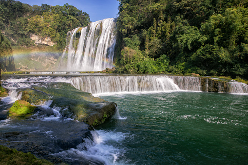 Huangguoshu Waterfalls in autumn, Guizhou Province, China