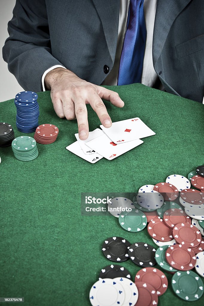 Poker. - Lizenzfrei Kasino Stock-Foto