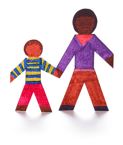 istock Parent and child paper cutouts 182376133