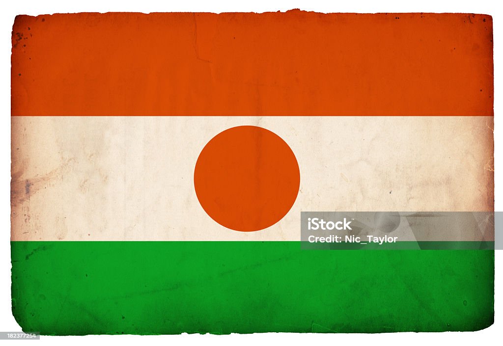 Bandera de la República del Níger, XXXL - Foto de stock de Arte libre de derechos