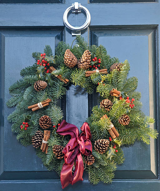 istock Door decoration 182377512