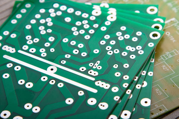istock New electronic circuit board without electronic components. For Engineers repair circuit board. 1823775379