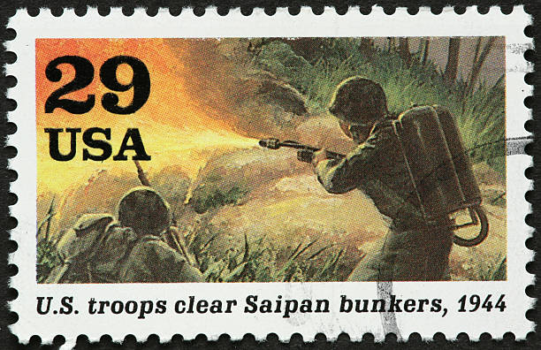 istock army fighting on Saipan during world war II 182378114