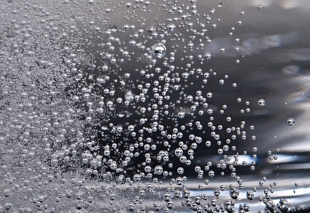 Background of bubbles stock photo