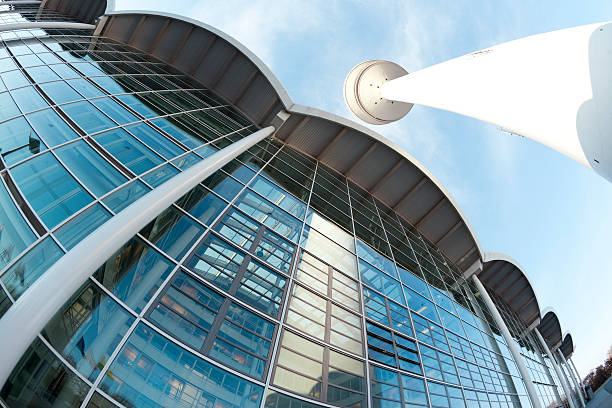 istock exhibition hall hamburg and radio tower 182378149