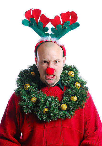 istock Christmas Guy - Growl 182378215