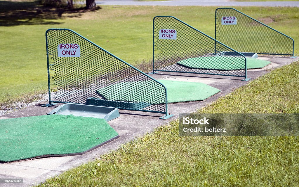 Campo de práctica de golf - Foto de stock de Actividades recreativas libre de derechos