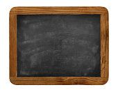 Miniature chalkboard with wood frame