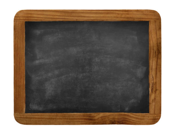 miniaturowa tablica kredowa z drewnianą ramą - blackboard chalk nobody blank zdjęcia i obrazy z banku zdjęć