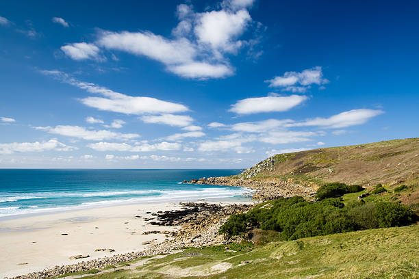 istock Gwenvor beach near Sennen in West Cornwall 182378432
