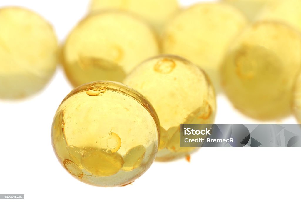 黄色ジェル薬 - ビタミンEのロイヤリティフリーストックフォト