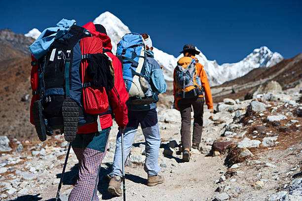 istock Trekking in Himalayas 182379081