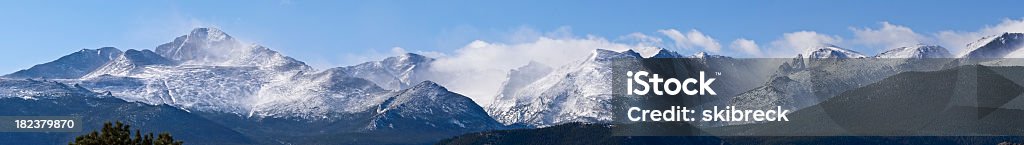 Panorama del Parco Nazionale delle Montagne Rocciose, Colorado - Foto stock royalty-free di Parco Nazionale delle Montagne Rocciose