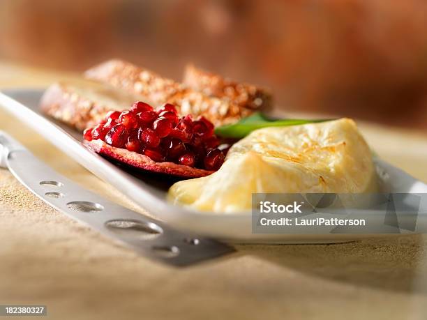 Baked Brie In Filo Pastry Stock Photo - Download Image Now - Baguette, Brie, Appetizer