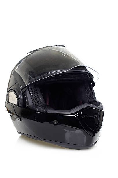istock Modern Full Face Motorbike Helmet 182380499