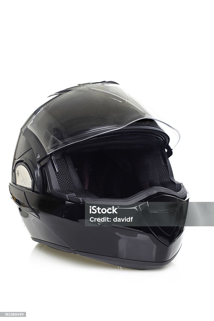 Moderno Capacete de Piloto de cara completa - Royalty-free Capacete Foto de stock