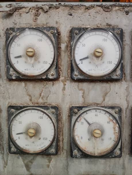 istock The current meter analog indication display looks worn and dirty and has not been maintained 1823806331