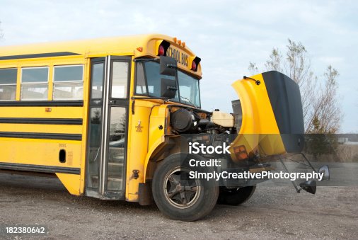 istock Bus with Engine Trouble 182380642