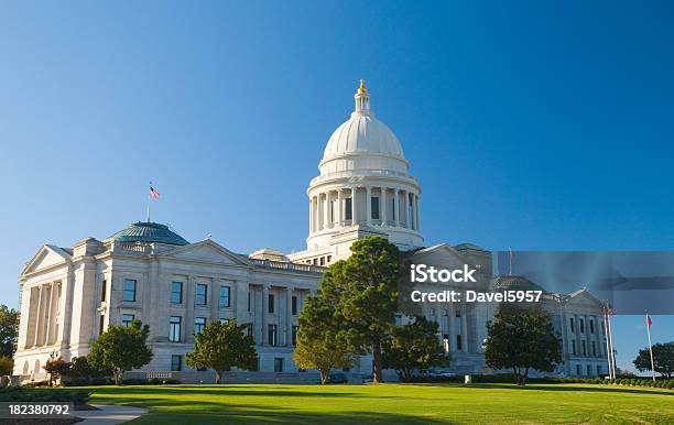 Arkansas State Capitol - Fotografie stock e altre immagini di Arkansas - Arkansas, Sede dell'assemblea legislativa di stato, Little Rock