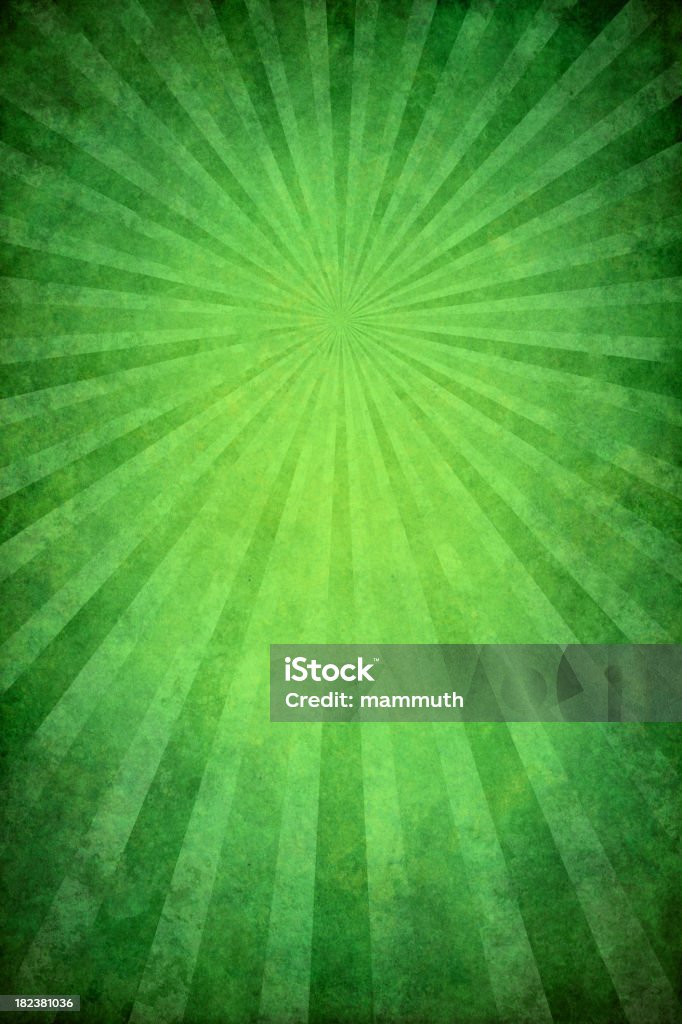 Verde fundo grunge com sunburst - Ilustração de Antigo royalty-free