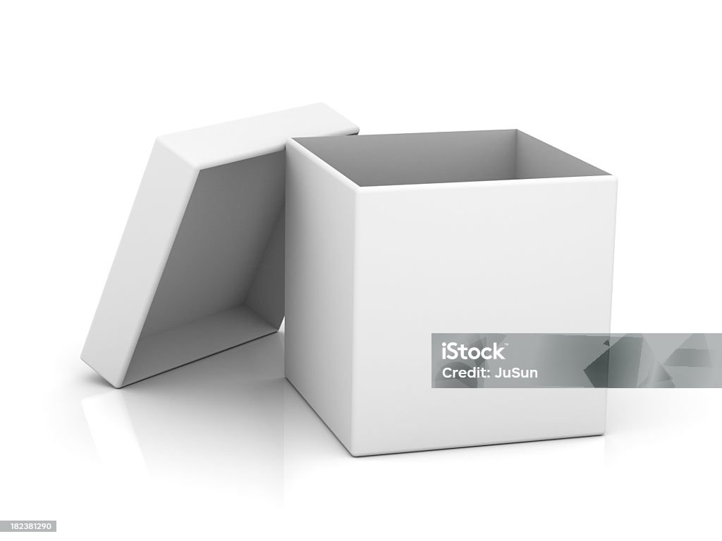 Open box Box - Container Stock Photo