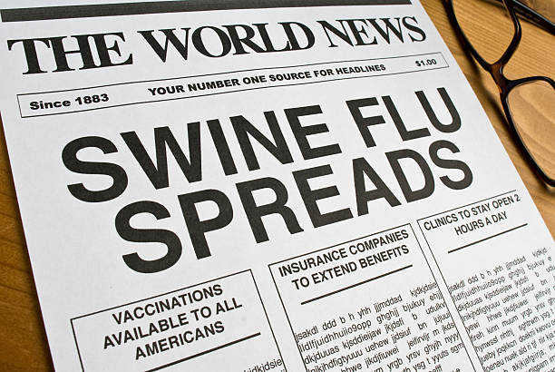 istock Swine Flu Spreads Headline 182381677