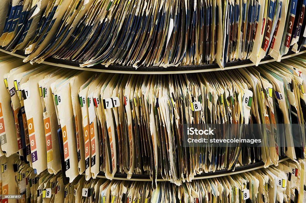 Files "Files in filing cabinet. Horizontal shot.Exclusive only at istockphoto. Steve Cole Images, Atlanta, GaaA Exclusive image links listed below by subject. aA" File Folder Stock Photo