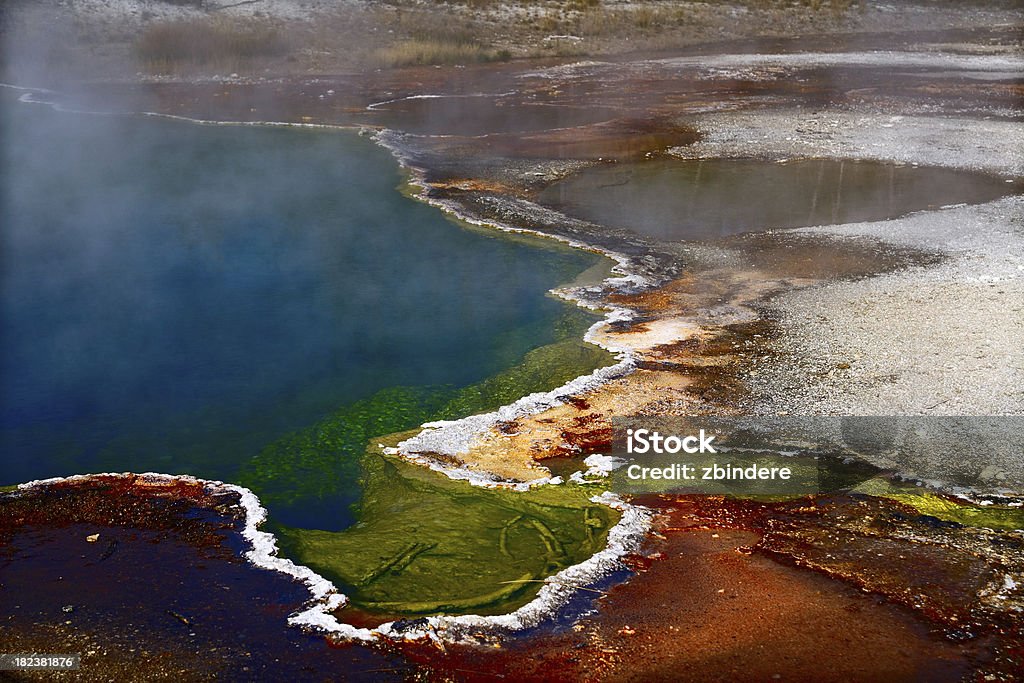 geyser - Foto stock royalty-free di Ambientazione esterna