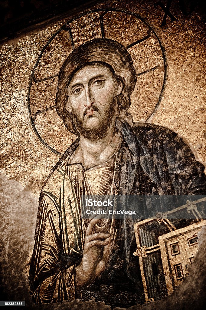 Jesus Cristo no Hagia Sophia - Foto de stock de Dia do Julgamento Final royalty-free