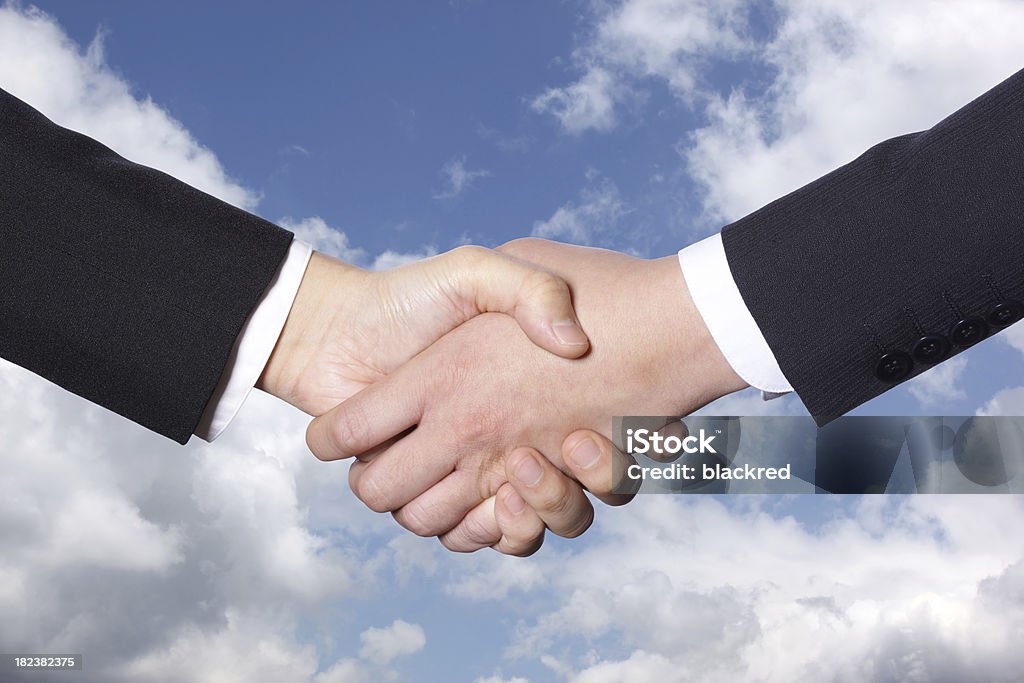 Business Handshake - Lizenzfrei Abmachung Stock-Foto