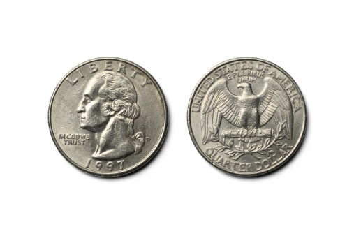 Moneda dólar Quarter photo